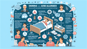 Snoring and Allergies Causes and Solutions