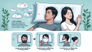 Anti-Snore Pillows Benefits Drawbacks and Usage